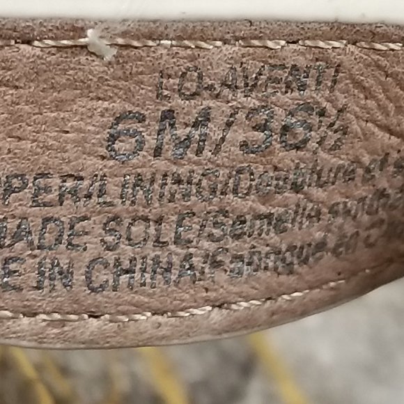 Louise et Cie Aventi Gladiator Sandal, Off White Leather, Womens Size 6 M / 36.5 - Picture 14 of 14